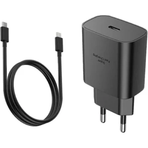 35W USB-C Power Adapter with USB-C to USB-C Cable – Fast Charging for USB-C Devices